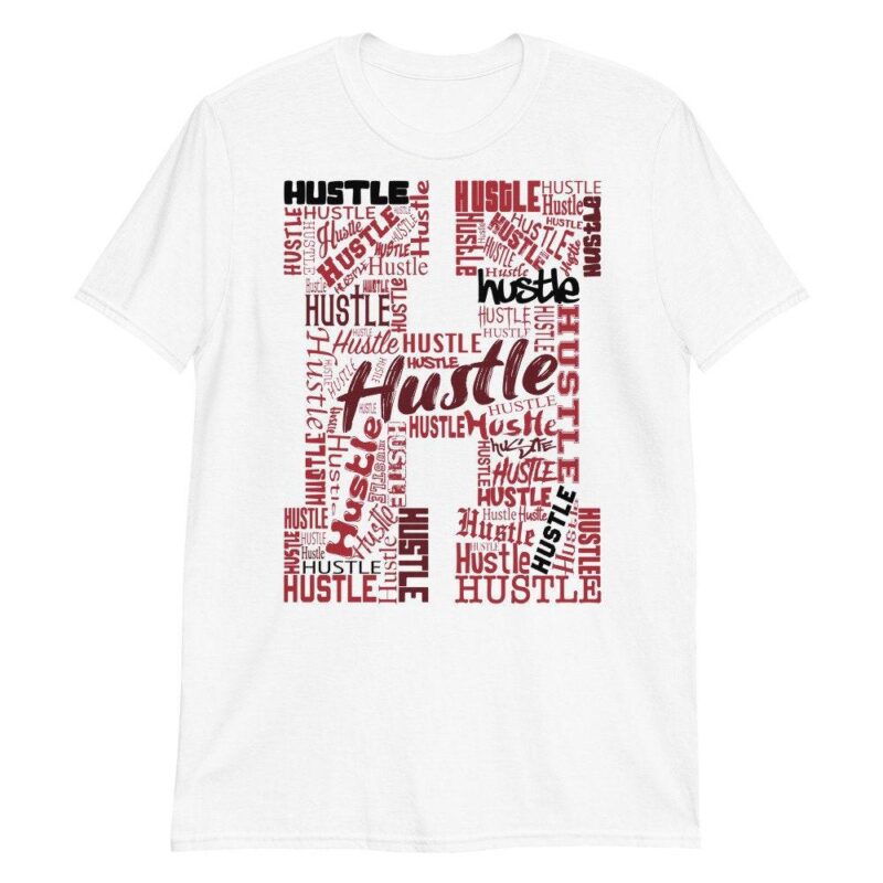 Air Jordan 12 Retro Reverse Flu Game T Shirt H for Hustle Matching Outfits 3