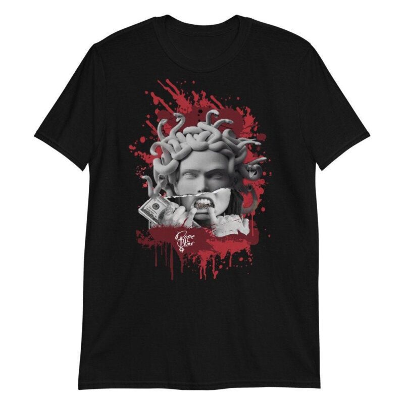 Air Jordan 12 Retro Reverse Flu Game T Shirt Medusa Matching Outfits 2