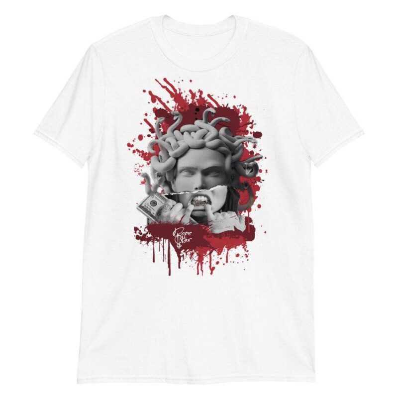 Air Jordan 12 Retro Reverse Flu Game T Shirt Medusa Matching Outfits 3