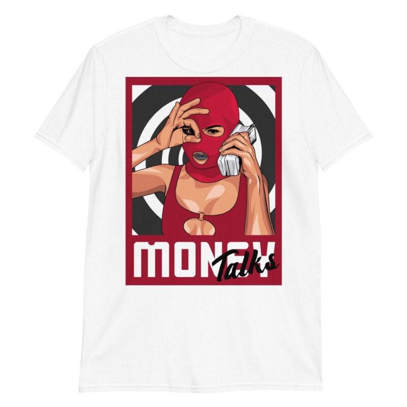 Air Jordan 13 Retro Gym Red Flint Grey T Shirt Money Talks Matching Outfits 3