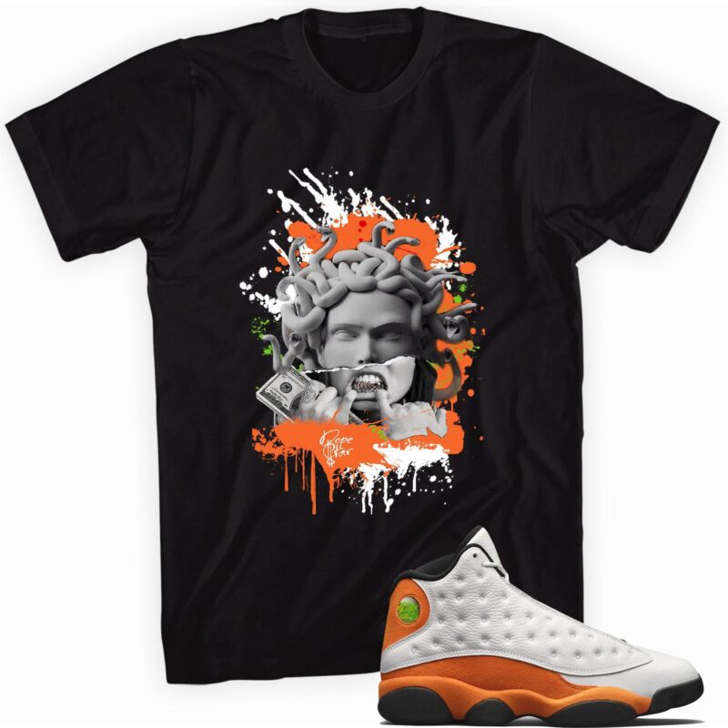 Air Jordan 13 Retro Starfish Sneaker T-Shirt - Medusa Matching Outfits