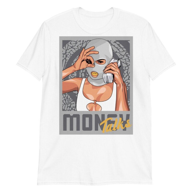 Air Jordan 3 Retro Cool Grey 2021 T Shirt Money Talks Matching Outfits 2