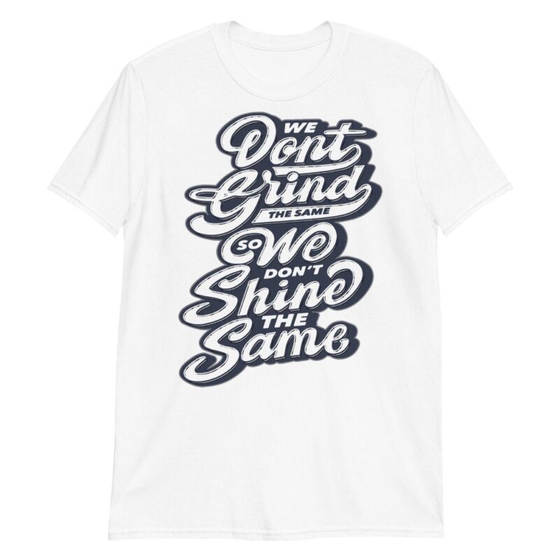 Air Jordan 3 Retro Midnight Navy T Shirt Grind and Shine Matching Outfits 2