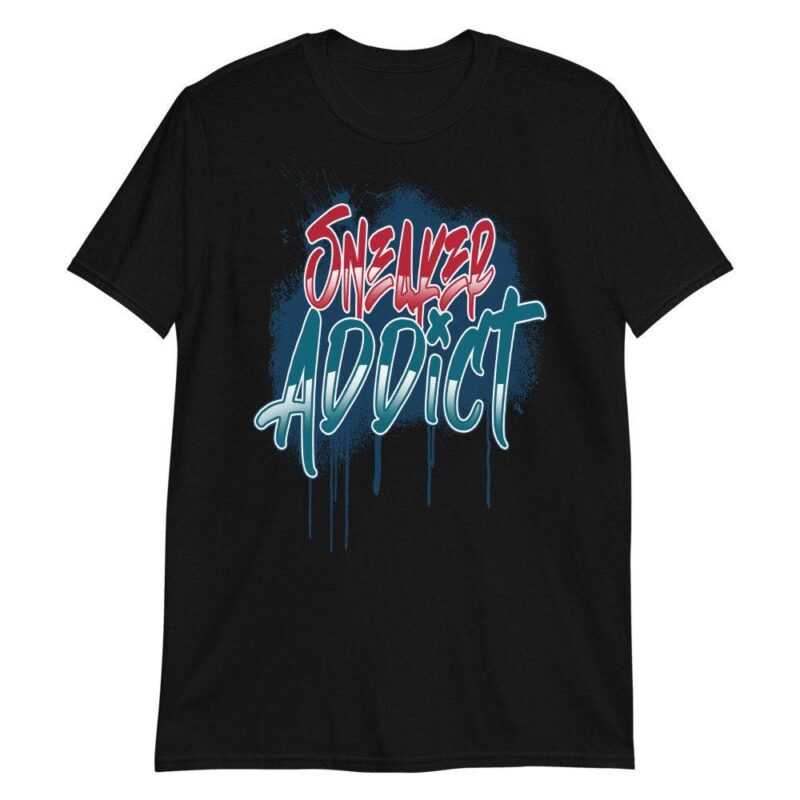 Air Jordan 4 Retro Sashiko Deep Ocean T Shirt Sneaker Addict Matching Outfits 2