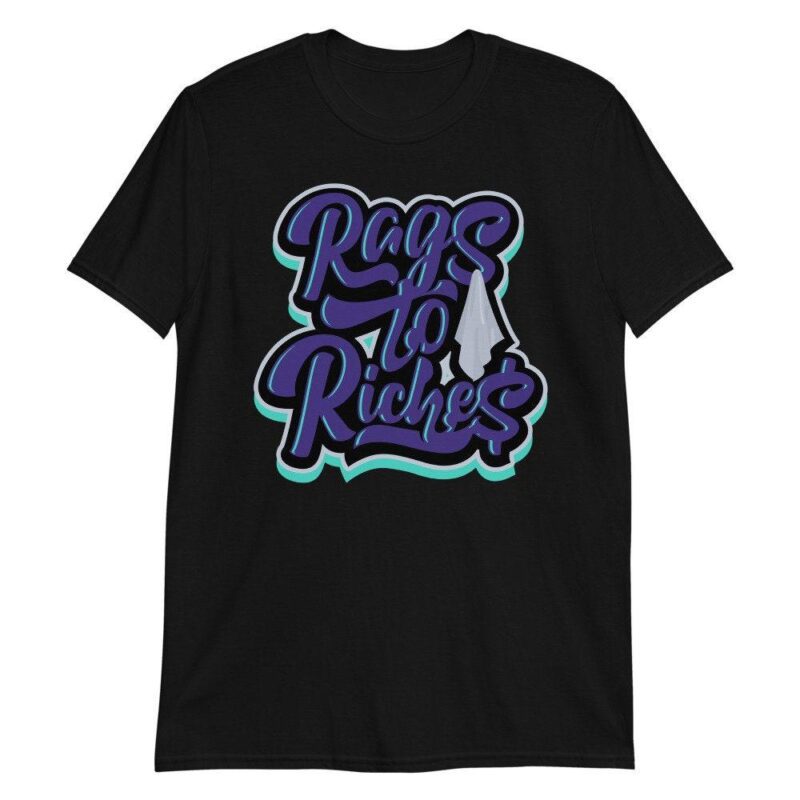 Air Jordan 5 Retro Alternate Grape T Shirt Rags to Riches Matching Outfits 2