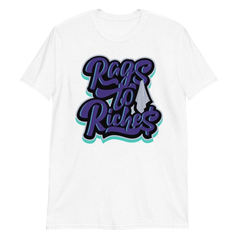 Air Jordan 5 Retro Alternate Grape T Shirt Rags to Riches Matching Outfits 3