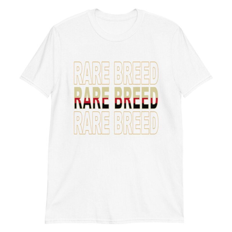 Air Jordan 5 Retro Off White Sail T Shirt Rare Breed Matching Outfits 3