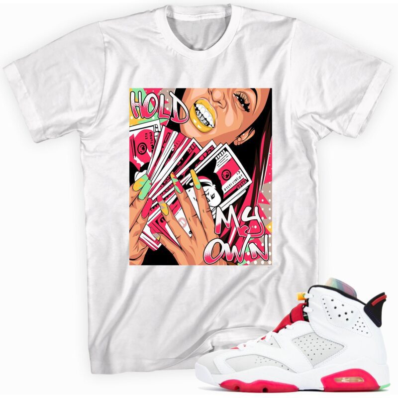 Air Jordan 6 Retro Hare T-Shirt - Hold My Own Matching Outfits