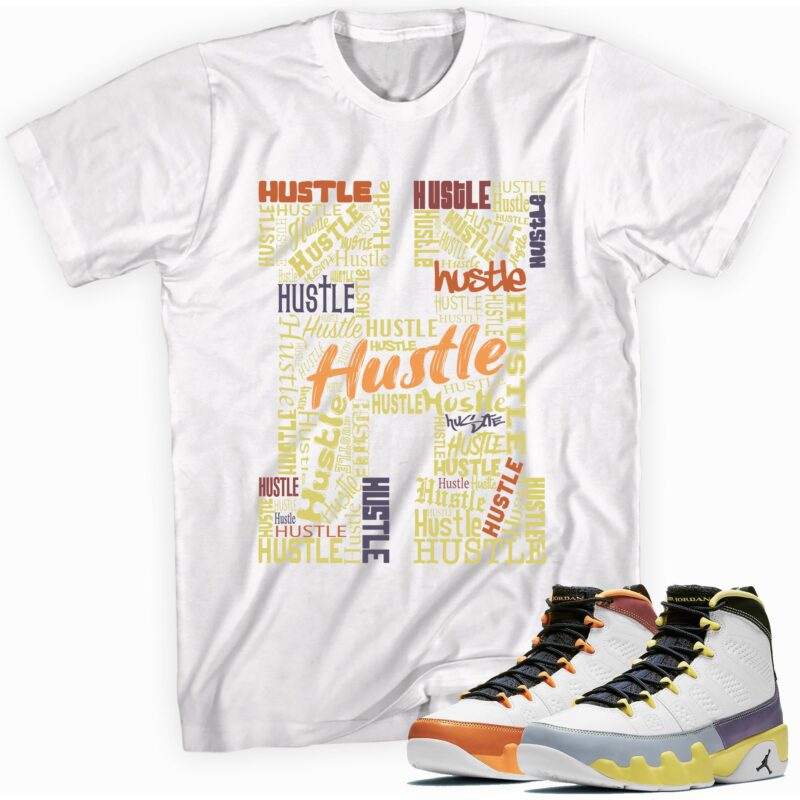 Air Jordan 9 Retro Change The World T Shirt H for Hustle Matching Outfits 1