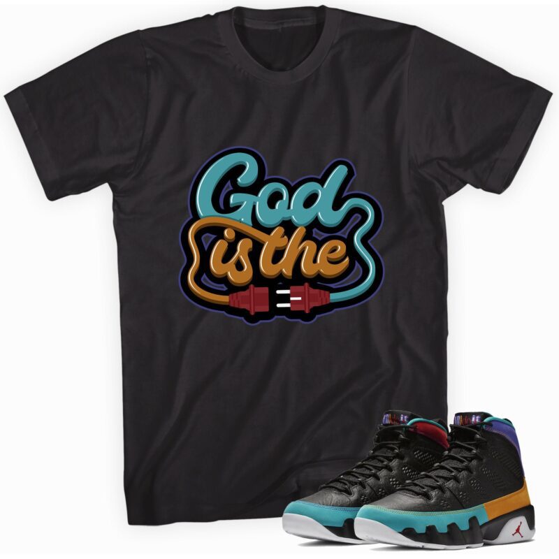 Air Jordan 9 Retro Dream It Do It T-Shirt - God Plug Matching Outfits