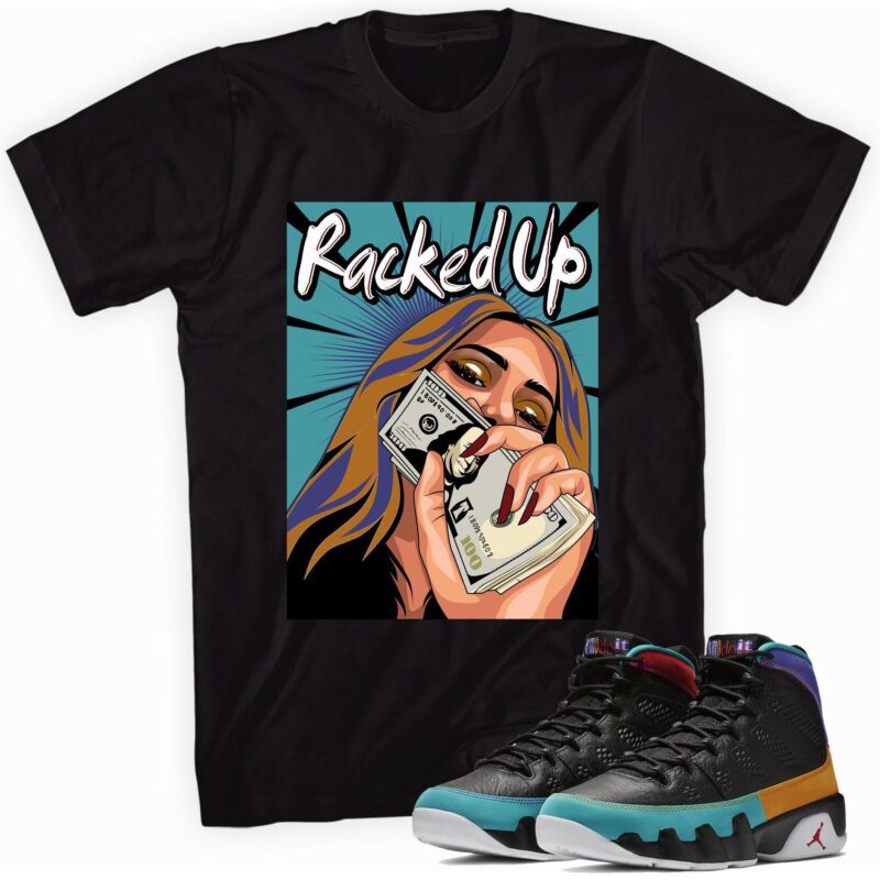 Air Jordan 9 Retro Dream It Do It T Shirt Racked Up Matching Outfits 1
