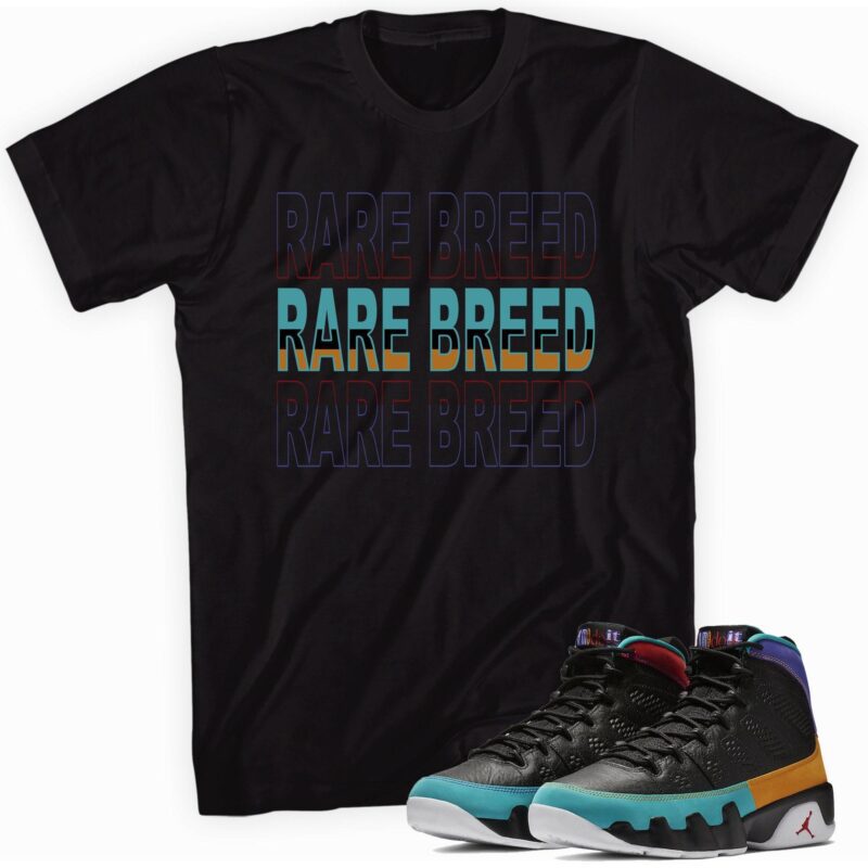 Air Jordan 9 Retro Dream It Do It T Shirt Rare Breed Matching Outfits 1