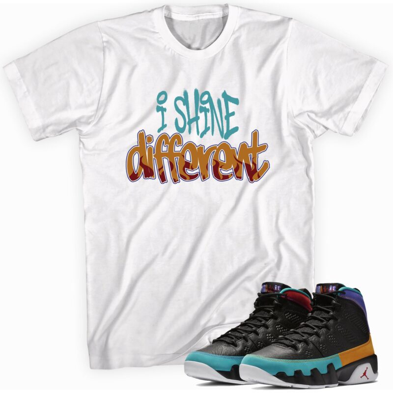 Air Jordan 9 Retro Dream It Do It T Shirt Shine Different Matching Outfits 1