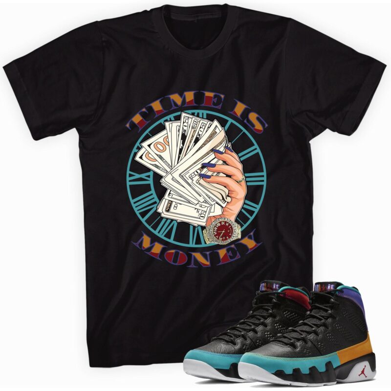 Air Jordan 9 Retro Dream It Do It T-Shirt - Time Is Money Matching Outfits