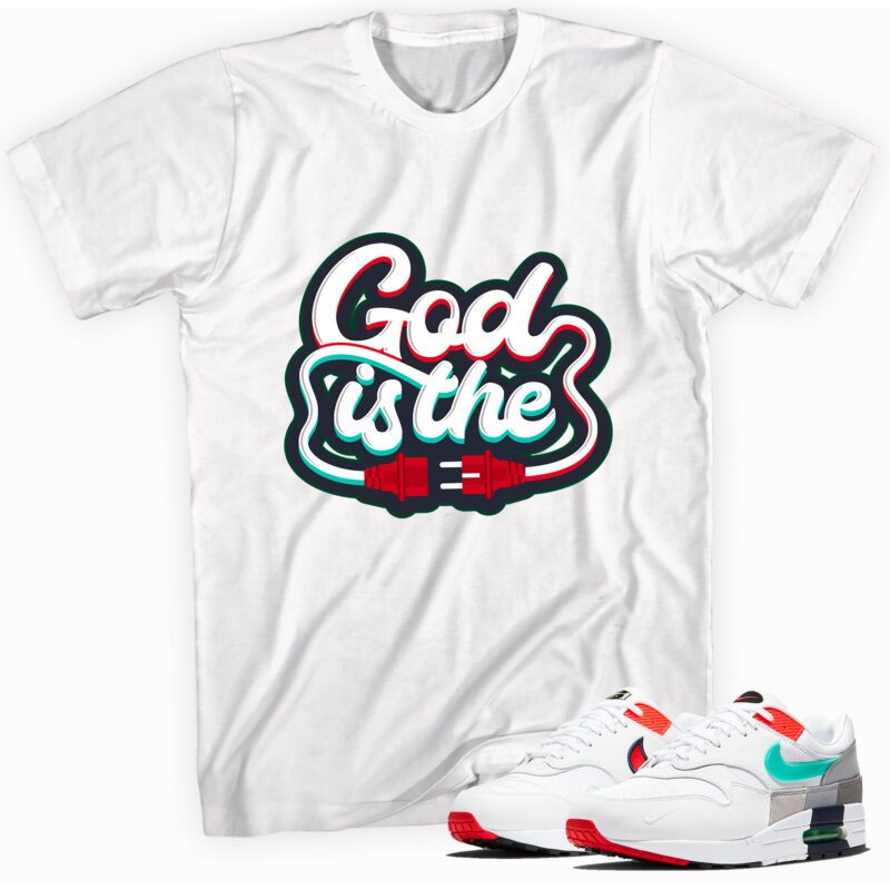 Air Max 1 Evolution of Icons T Shirt God Plug Matching Outfits 1