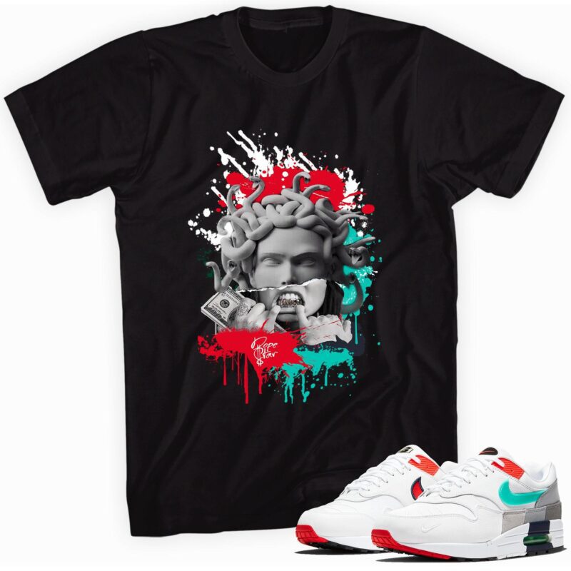 Air Max 1 Evolution of Icons T Shirt Medusa Matching Outfits 1