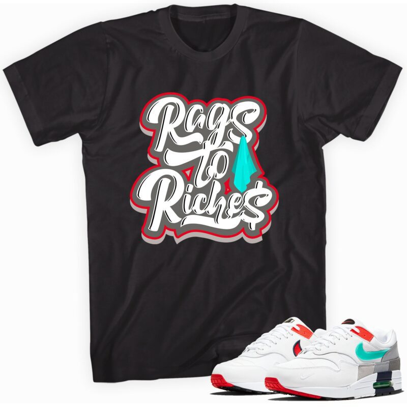 Air Max 1 Evolution of Icons T Shirt Rags to Riches Matching Outfits 1