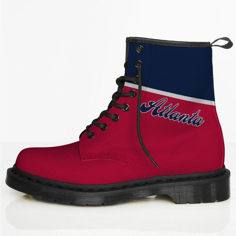 Atlanta Custom Leather Boots For Fans 1