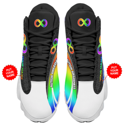Autism Awareness Air Jordan 13 Custom Sneakers For Fans JD13026 2 Autism Awareness Air Jordan 13 Custom Sneakers For Fans JD13026 2