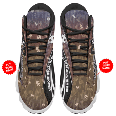 Autism Awareness Air Jordan 13 Custom Sneakers For Fans JD13029 1 Autism Awareness Air Jordan 13 Custom Sneakers For Fans JD13029 1