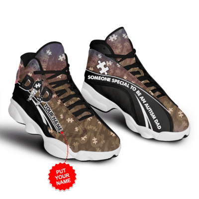 Autism Awareness Air Jordan 13 Custom Sneakers For Fans JD13029 2 Autism Awareness Air Jordan 13 Custom Sneakers For Fans JD13029 2