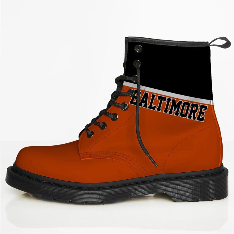 Baltimore Custom Leather Boots For Fans 1 1