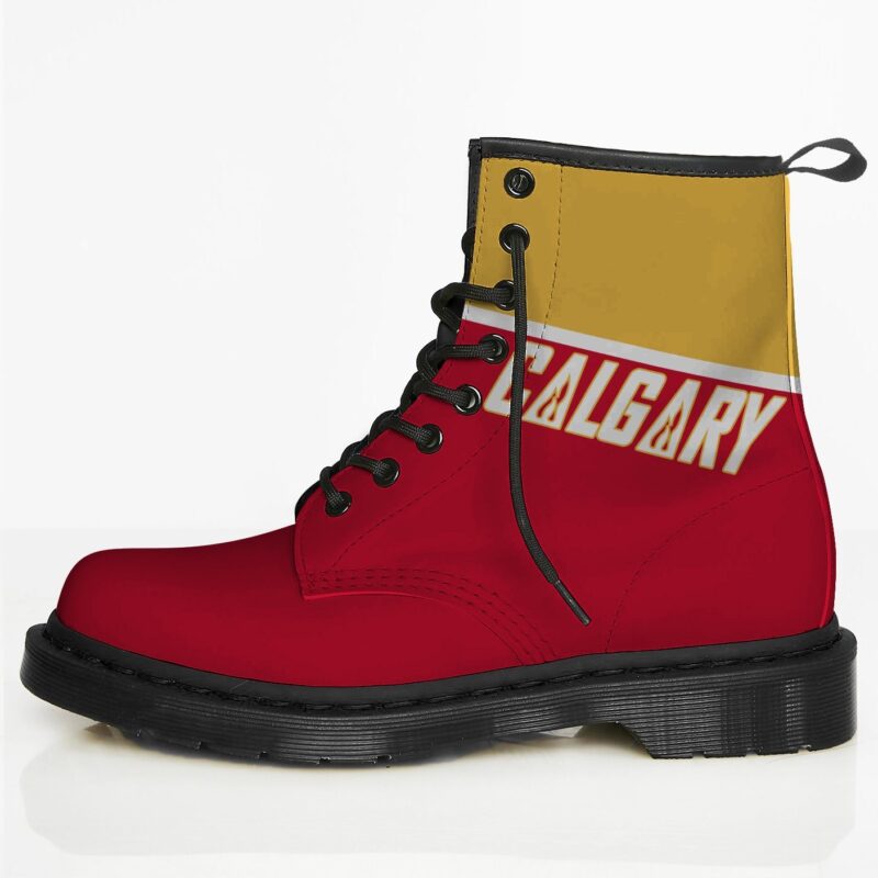 Calgary Custom Leather Boots For Fans 1