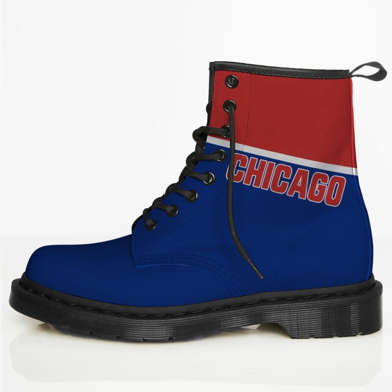 Chicago Custom Leather Boots For Fans 1 1