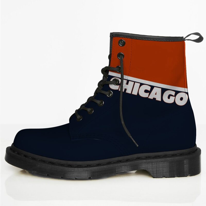 Chicago Custom Leather Boots For Fans 1 2