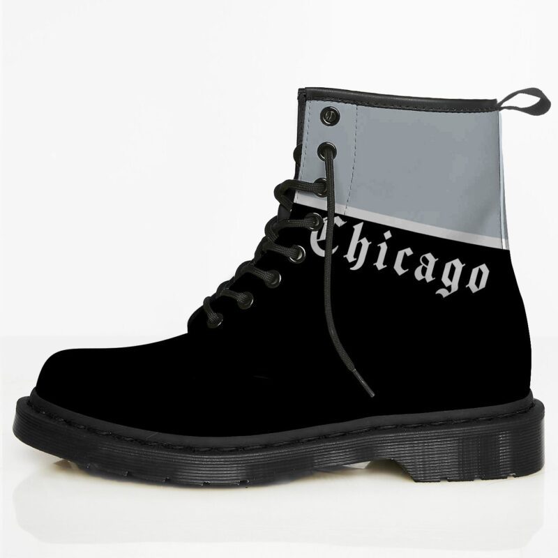 Chicago Custom Leather Boots For Fans 1 3
