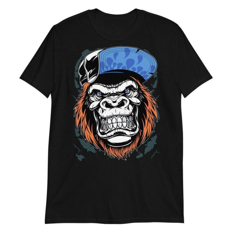 Custom tee made for Yeezy Boost 700 Bright Blue T Shirt Gorilla Beast Matching Outfits 2