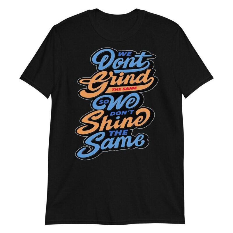 Custom tee made for Yeezy Boost 700 Bright Blue T Shirt Grind and Shine Matching Outfits 2