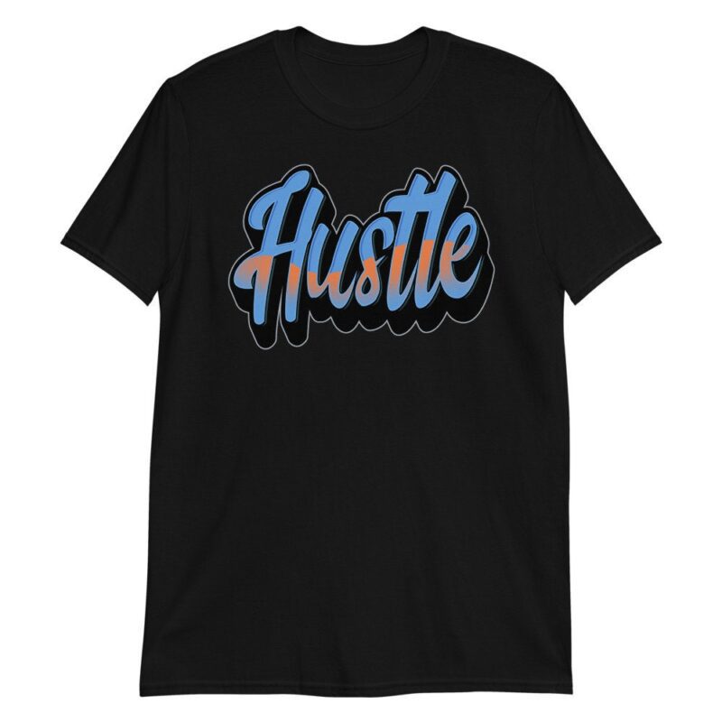 Custom tee made for Yeezy Boost 700 Bright Blue T Shirt Hustle Matching Outfits 2