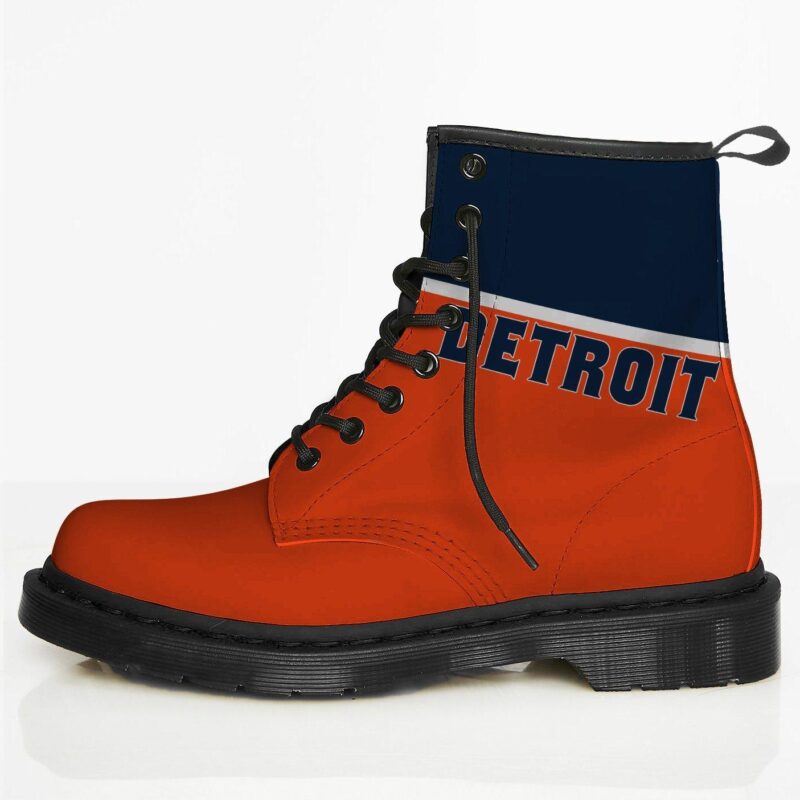 Detroit Custom Leather Boots For Fans 1 1