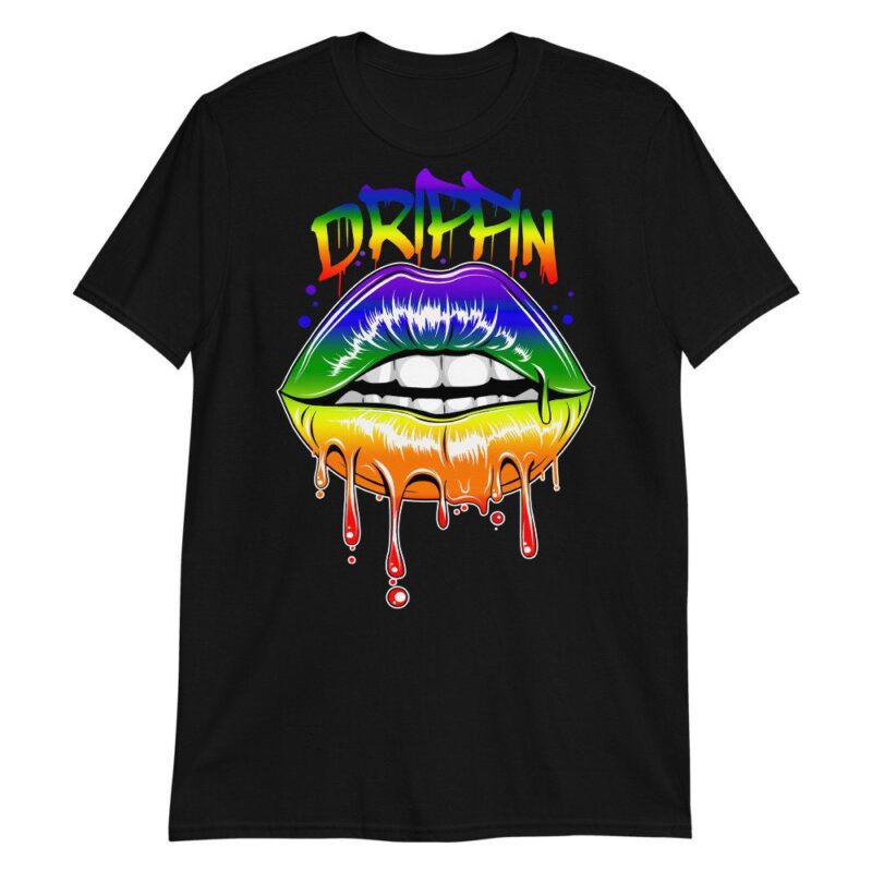 Drippin with PRIDE Sneaker T Shirt Made for Air Force 1 Low Be True 2020 Gay Pride Month LGBTQ 3