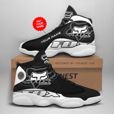 Fox Racing Air Jordan 13 Custom Sneakers For Fans JD13368