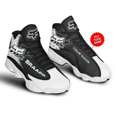 Fox Racing Air Jordan 13 Custom Sneakers For Fans JD13372 1