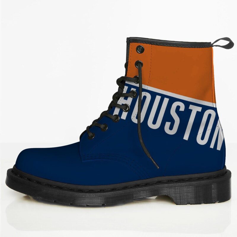 Houston Custom Leather Boots For Fans 1 1