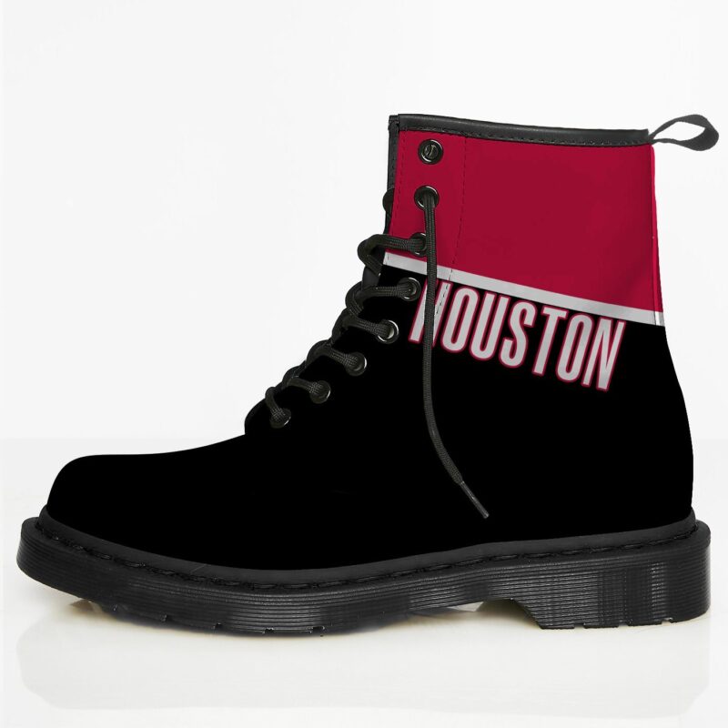 Houston Custom Leather Boots For Fans 1