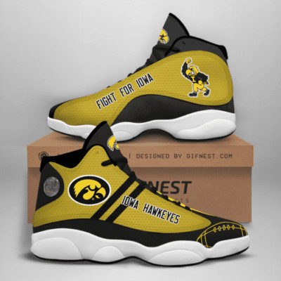 Iowa Hawkeyes Air Jordan 13 Custom Sneakers For Fans JD13154