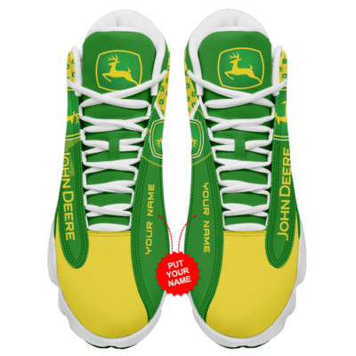 John Deere Air Jordan 13 Custom Sneakers For Fans JD13031 2 John Deere Air Jordan 13 Custom Sneakers For Fans JD13031 2