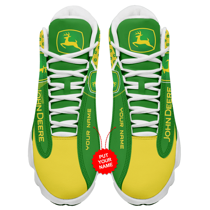 John-Deere-Air-Jordan-13-Custom-Sneakers-For-Fans-JD13031-2 John Deere Air Jordan 13 Custom Sneakers For Fans JD13031 2