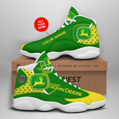 John Deere Air Jordan 13 Custom Sneakers For Fans JD13031
