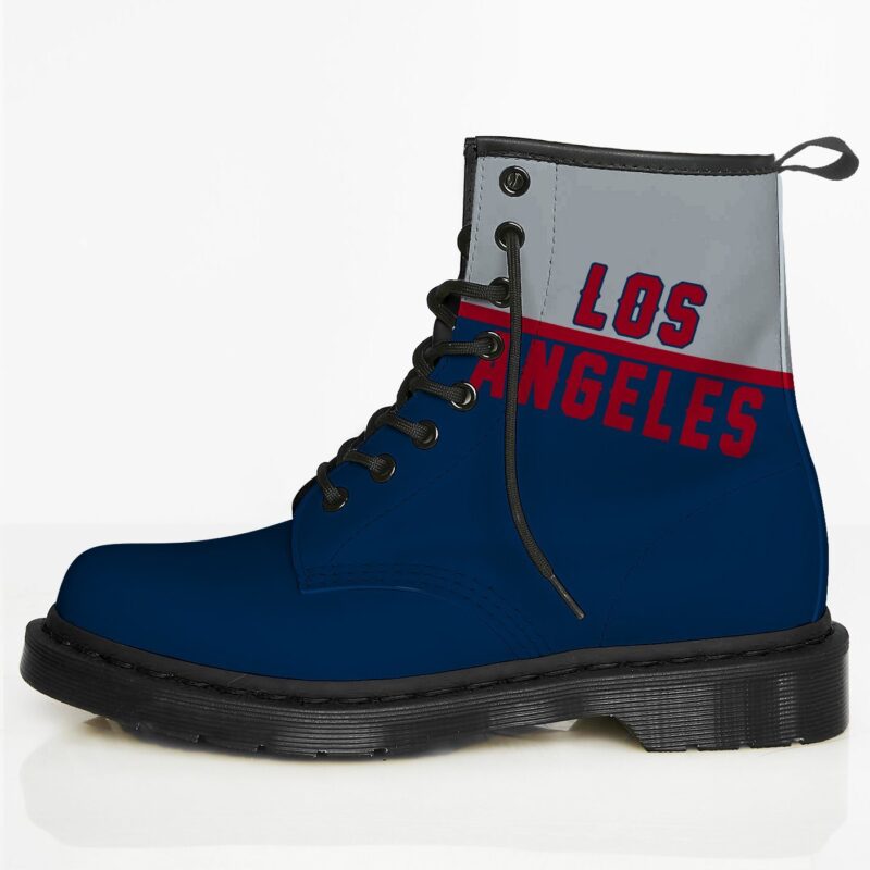 Los Angeles Custom Leather Boots For Fans 1 2
