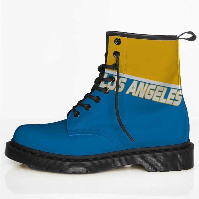 Los Angeles Custom Leather Boots For Fans 1