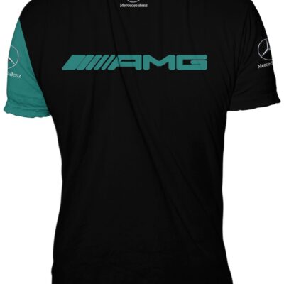 Mercedes AMG Black Ang Green Fan T Shirt TS0147 1