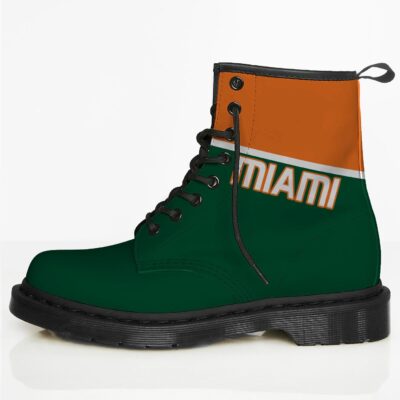 Miami Custom Leather Boots For Fans 1