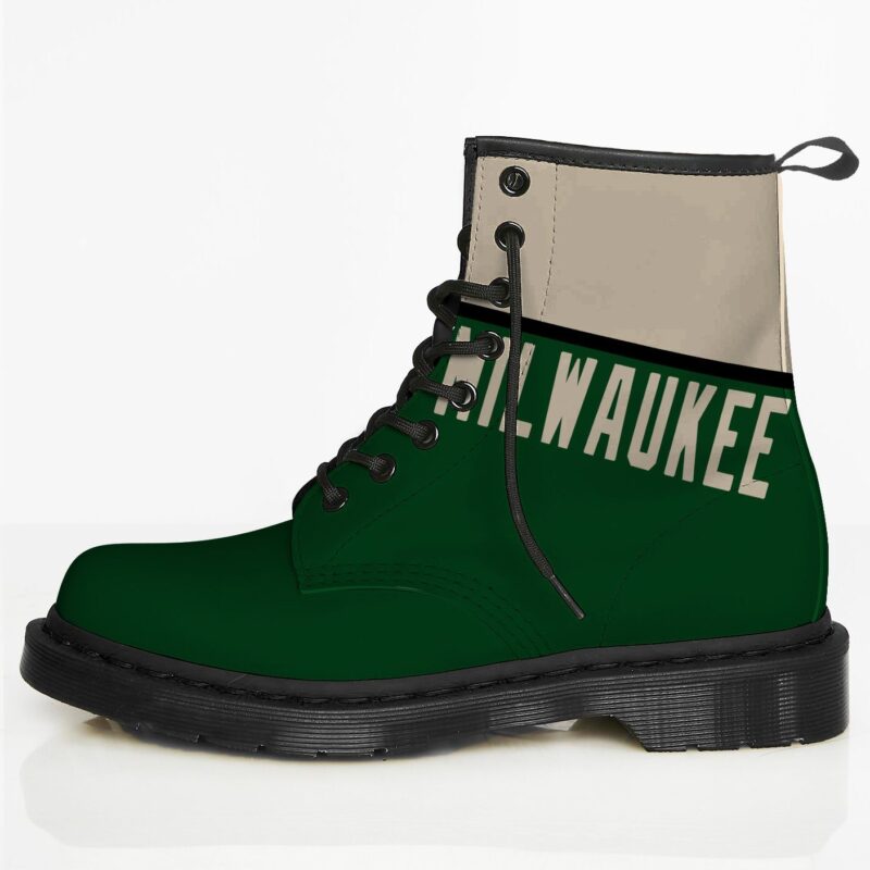 Milwaukee Custom Leather Boots For Fans 1