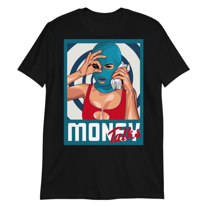 Money Talks Sneaker Shirt Made to Match Air Jordan 4 Retro Sashiko Deep Ocean 3