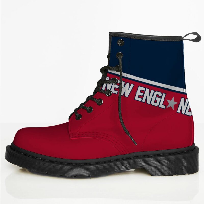 New England Custom Leather Boots For Fans 1